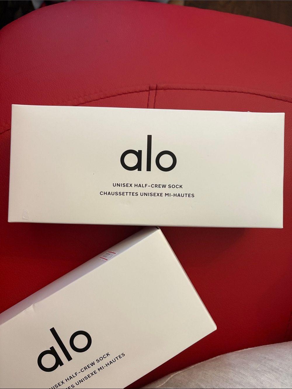 NIB ALO Unisex Half crew socks- 5 pair